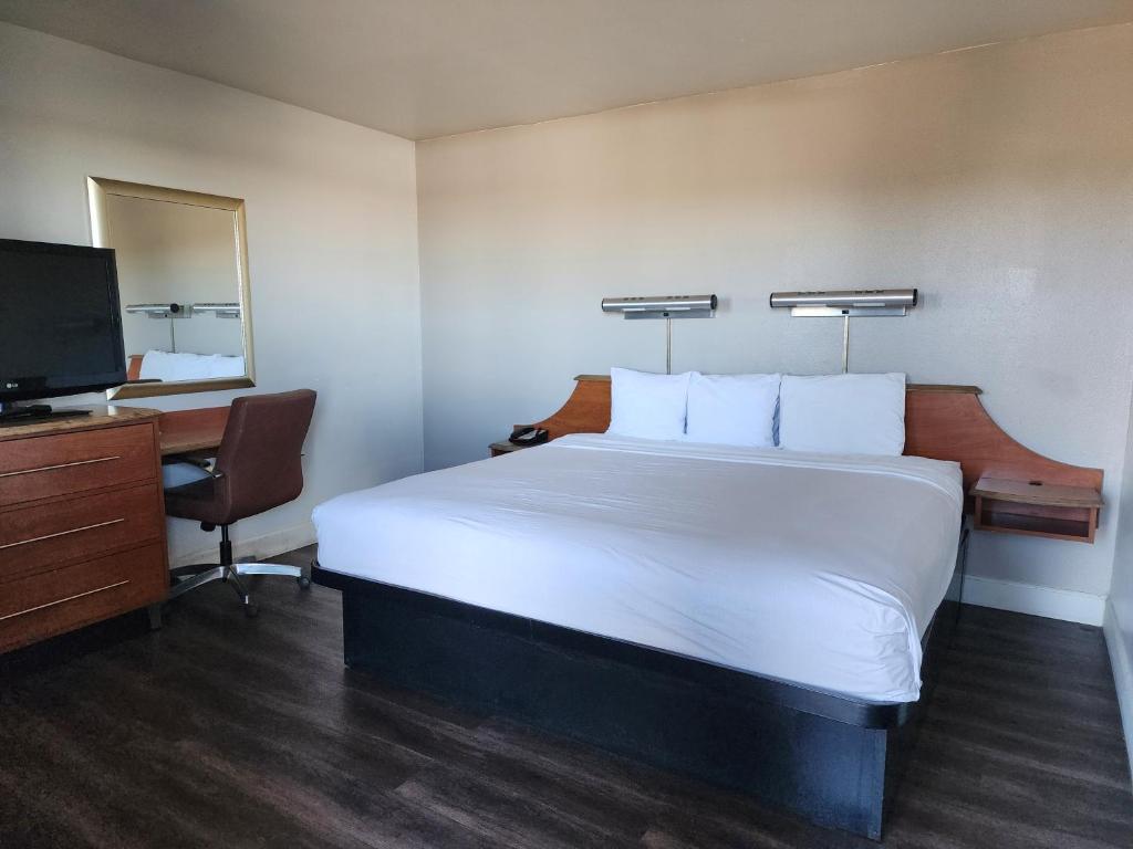 1 Queen Bed Handicap